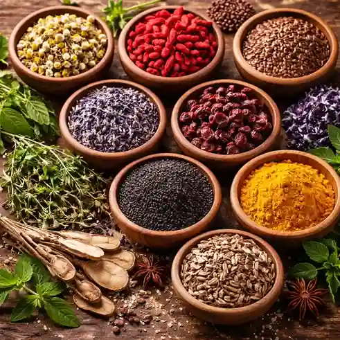 التغذية والنباتات — النباتات الطبية الغنية بالمغذيات